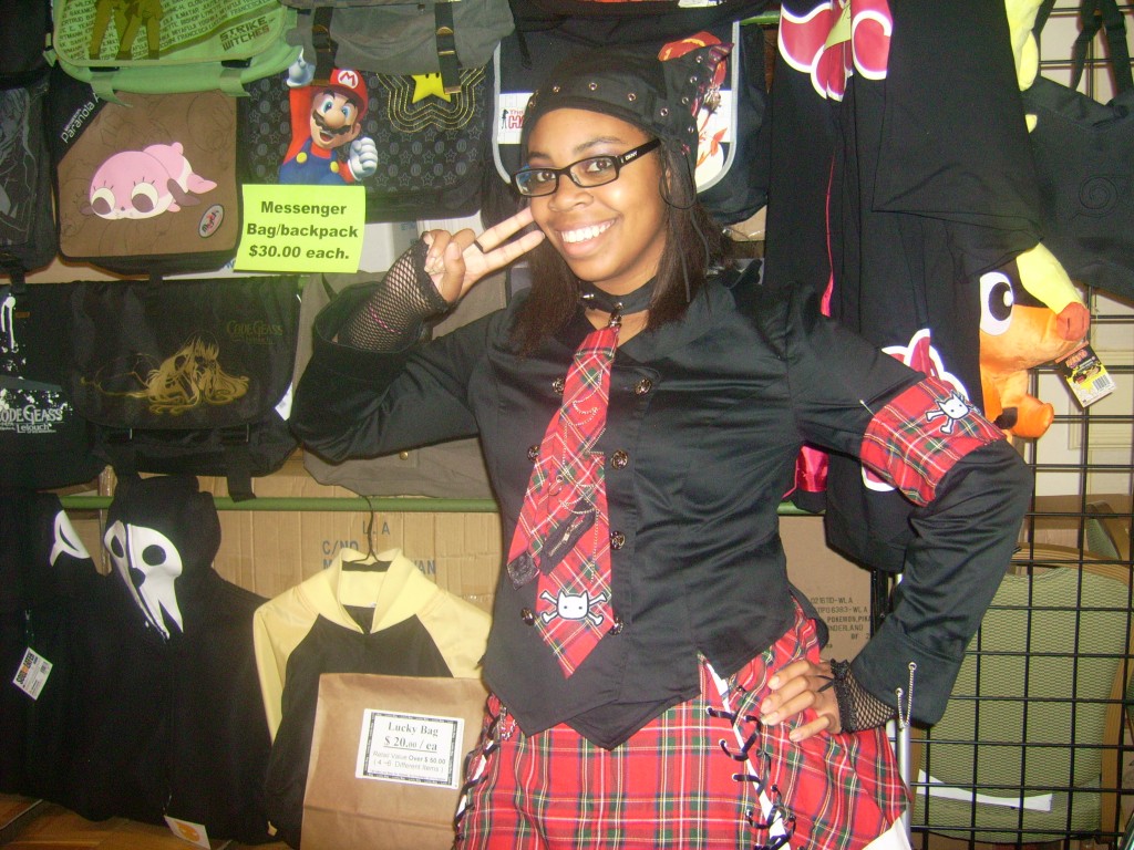 Dealer Girl One of the girls running a booth